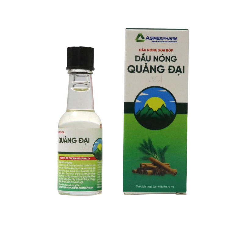 Dầu Nóng Quảng Đại - 9ml