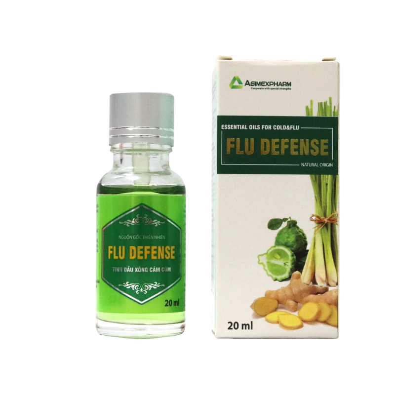 Tinh Dầu Xông Cảm Cúm - Flu Defense - 20ml